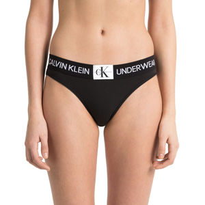 Calvin Klein dámské černé kalhotky - S (1)